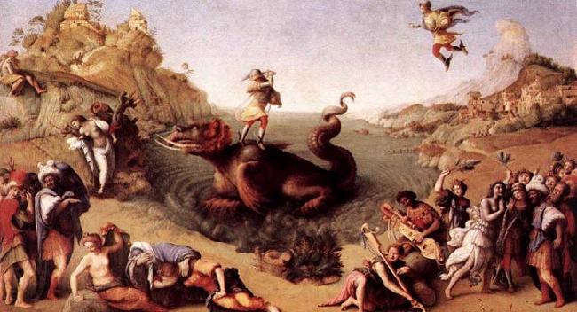 Piero di Cosimo Perseus Frees Andromeda